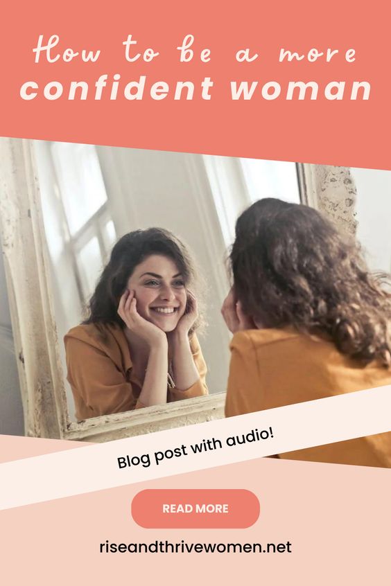 Pin How to be a more confident woman