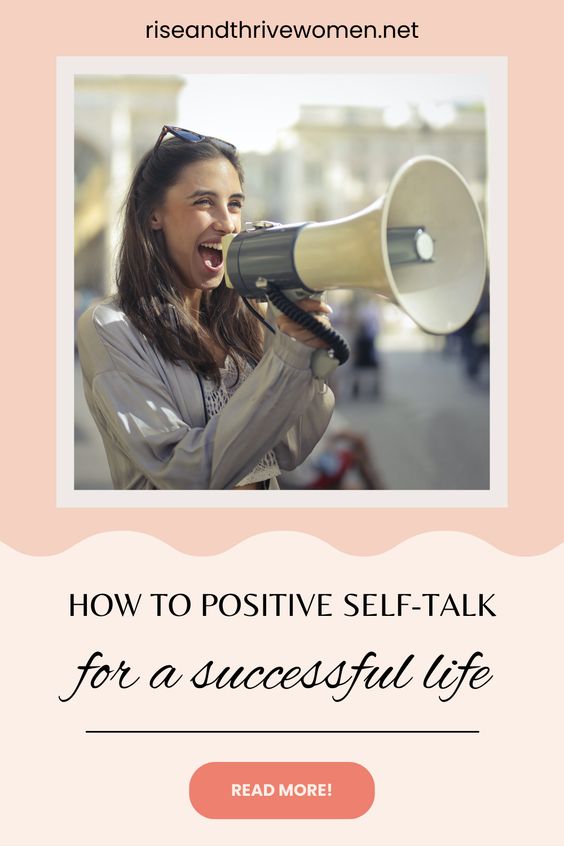 Pin How to positive self-talk for a successful life