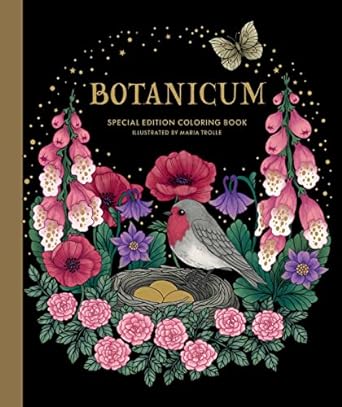 Best Self Love Gift Ideas for Women Botanicum Colouring Book