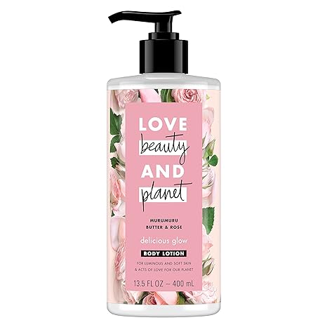 Self Love Gift Ideas for Women Love Beauty and Planet Body Lotion