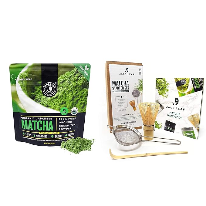 Best Self Love Gift Ideas for Women Matcha set with matcha powder