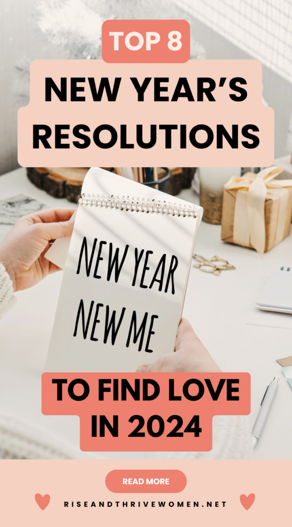 Pin Top New Year's Resolutions to Find Love in 2024
