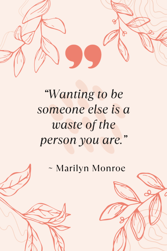 quotes about self love and worth marilyn monroe