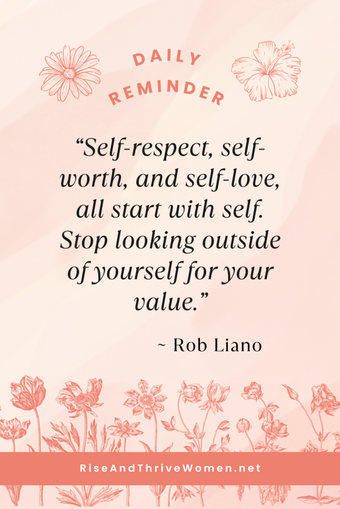 Know your worth quotes Rob Liano