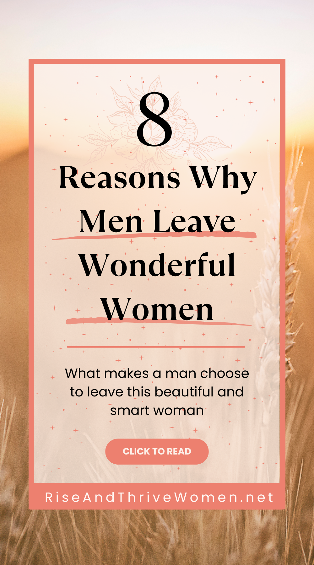 Pin Why Do Men Leave Relationships with Wonderful Women