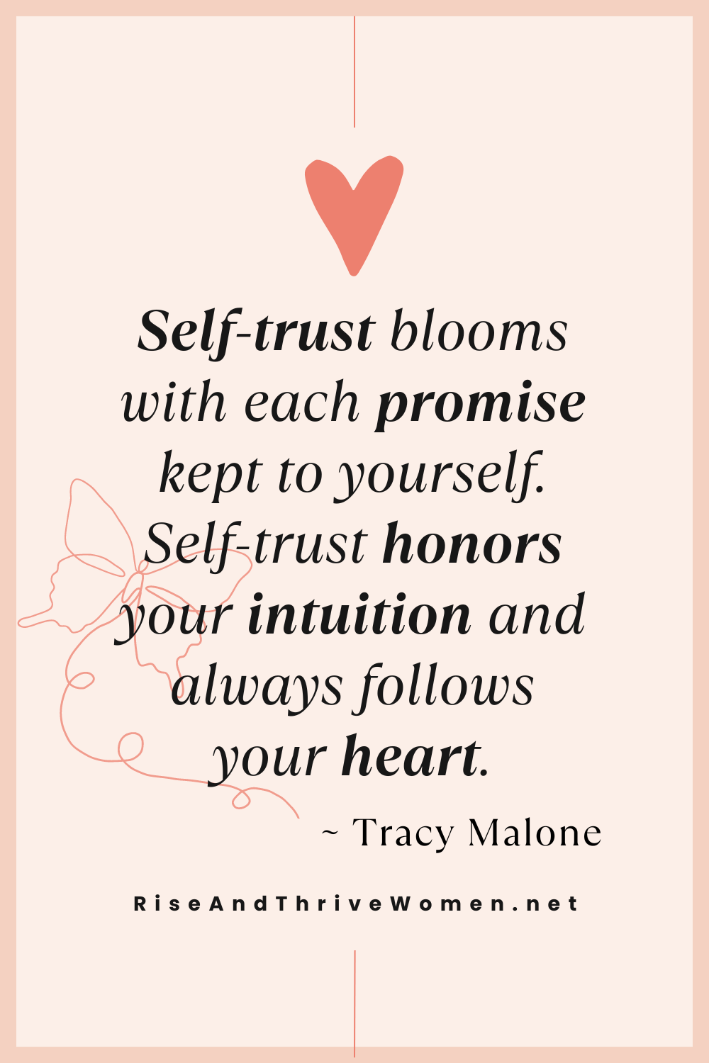 Why Don't I Trust Myself and How to Fix It Tracy malone self-trust blooms