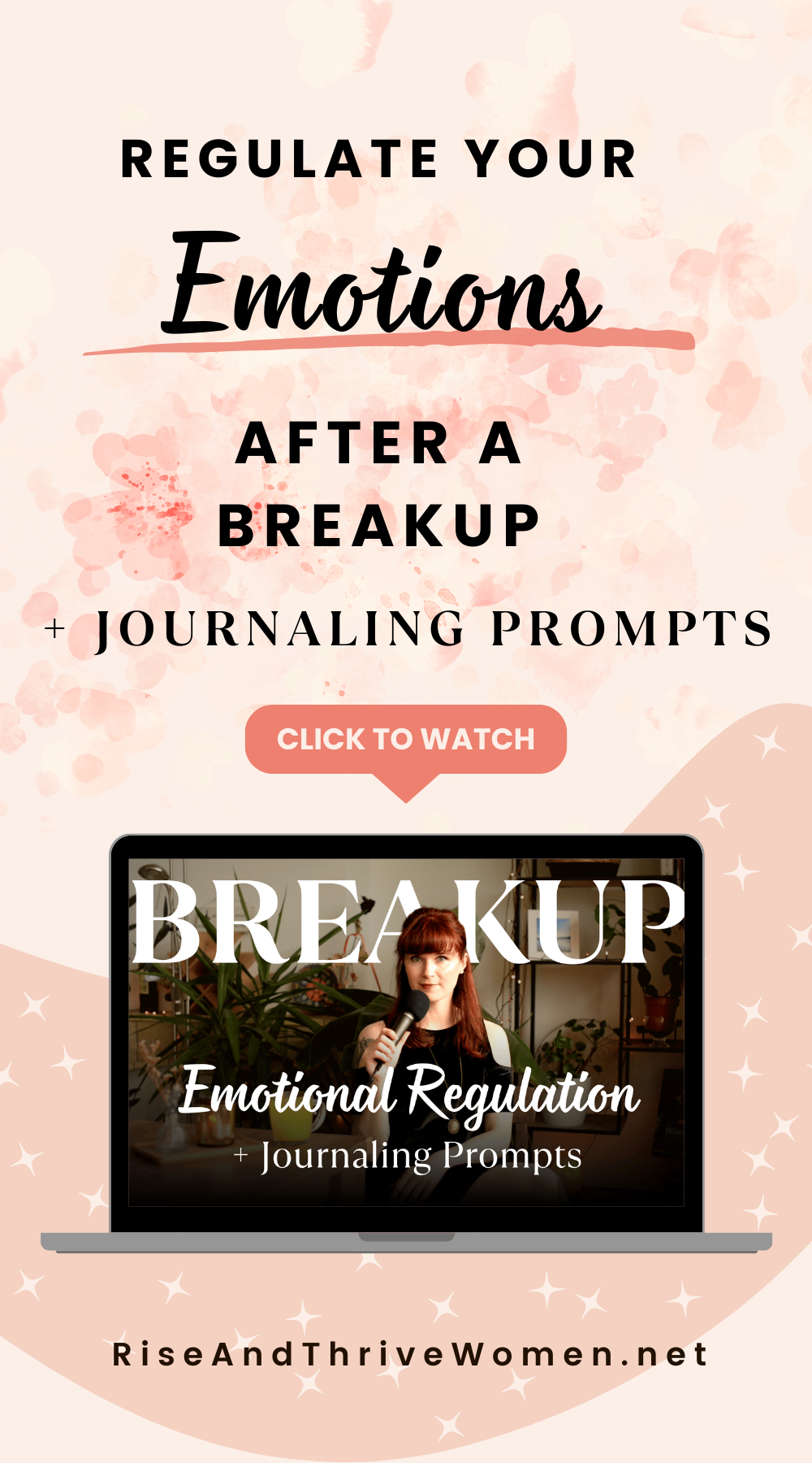 Pin How to Regulate Your Emotions After a Breakup + Journaling Prompts