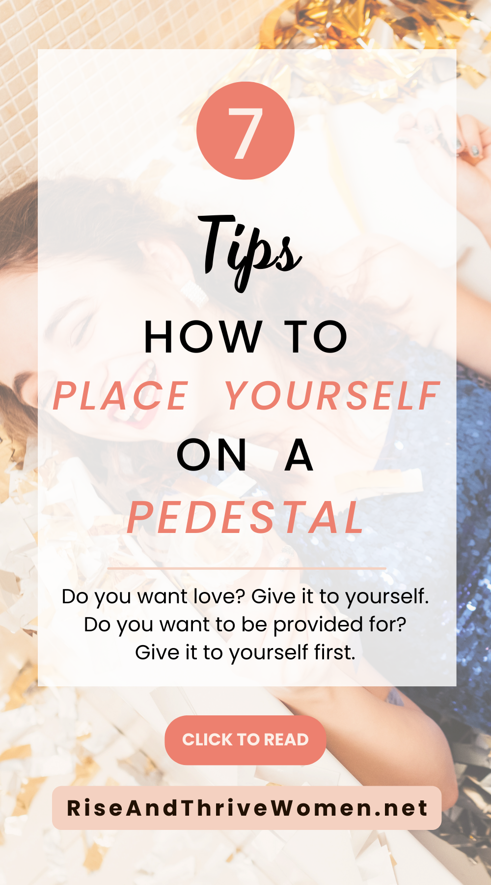 Pin 7 Tips on How to Place Yourself on a Pedestal