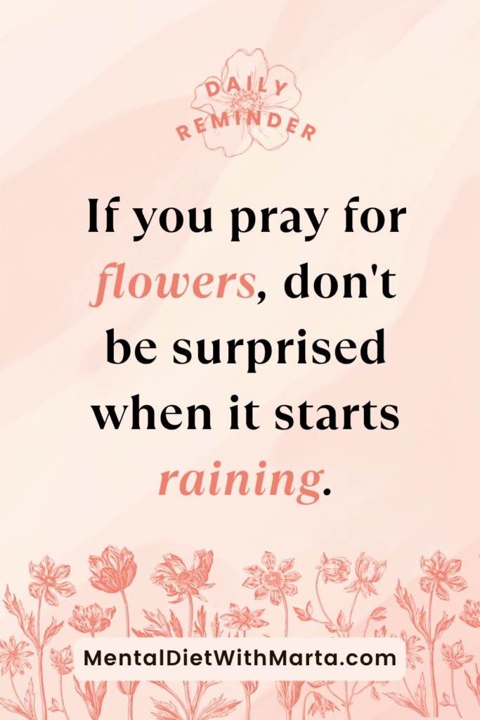 can negative emotions in manifestation destroy your success if you pray for flowers mental diet with marta