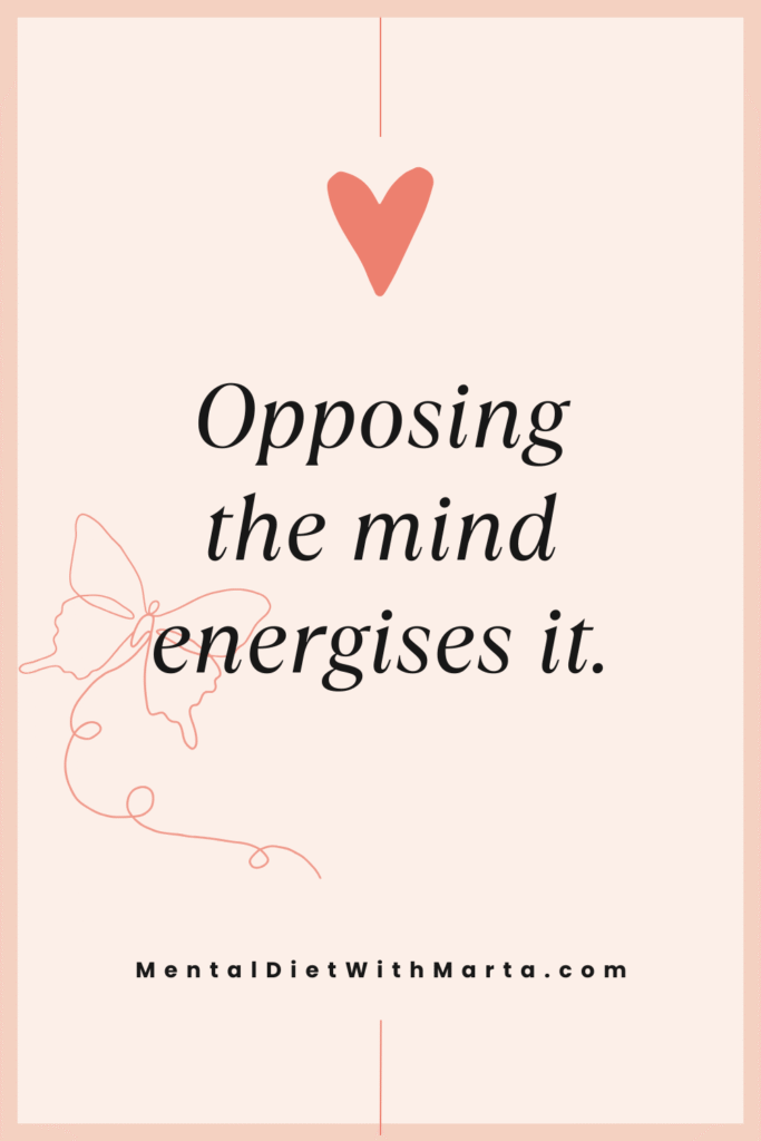 3 Reasons why feeling High Vibe in Manifesting doesn't work quote mental diet with marta