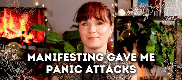 Manifesting gave me panic attacks, this is what I did instead, mental diet with Marta, emotional regulation in manifesting