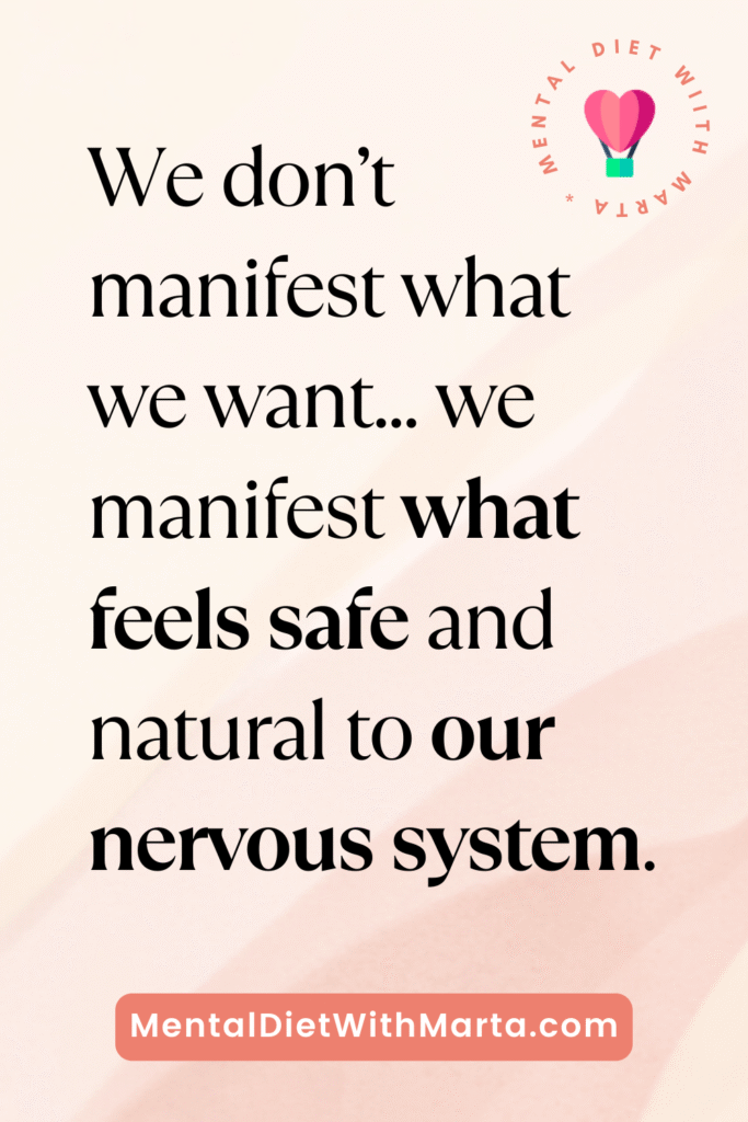 Manifesting gave me panic attacks, this is what I did instead, Mental Diet with Marta, Emotional Mastery in Manifesting