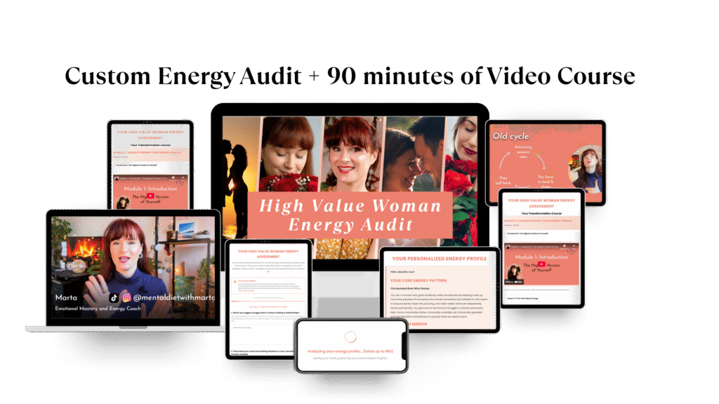 High Value Woman Energy Audit offer