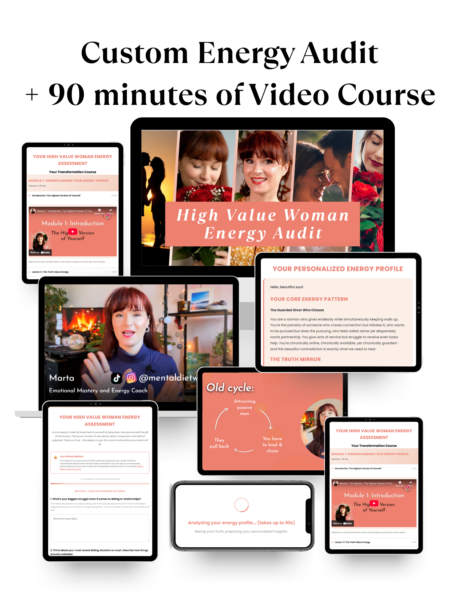 High Value Woman Energy Audit offer