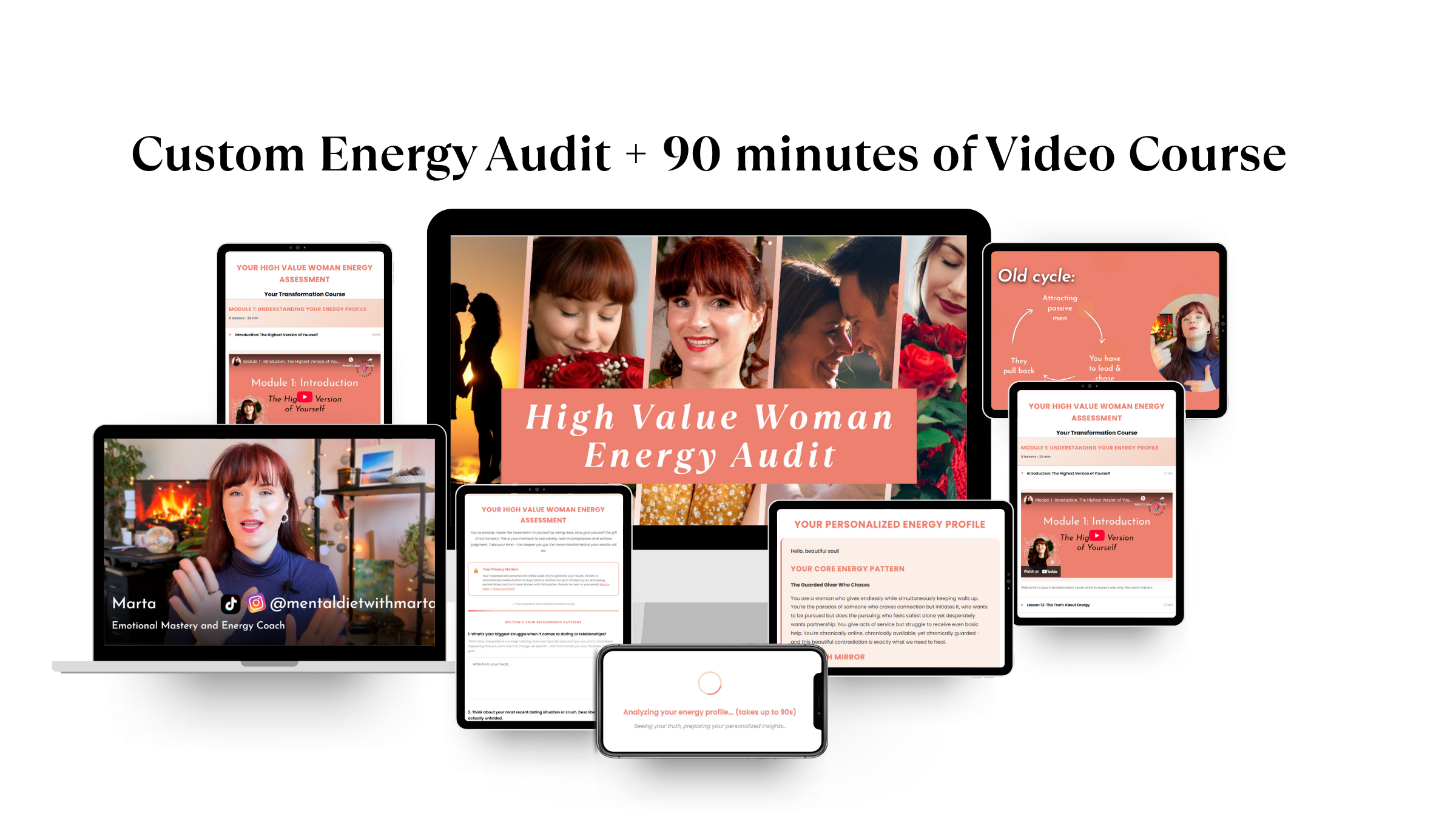High Value Woman Energy Audit offer