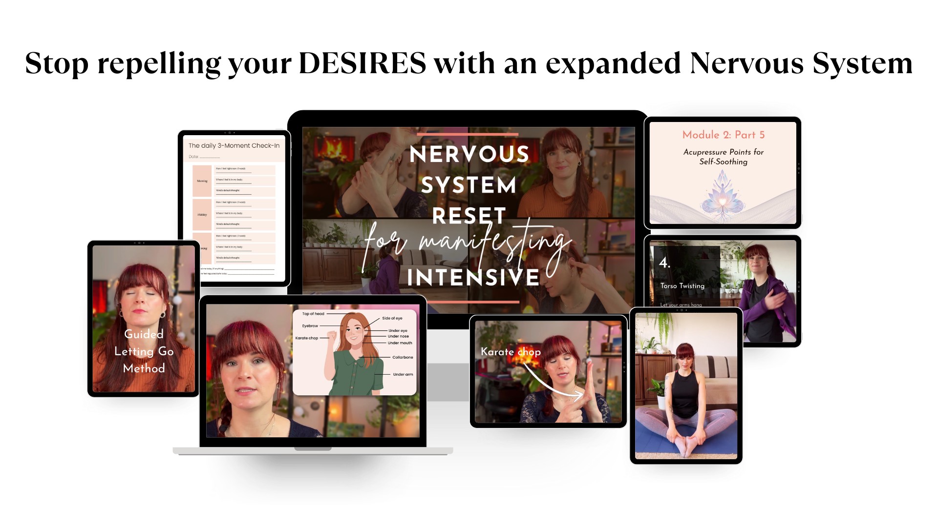 Nervous System Intensive for Manifesting Stop Repelling Your Desires Mental Diet with Marta