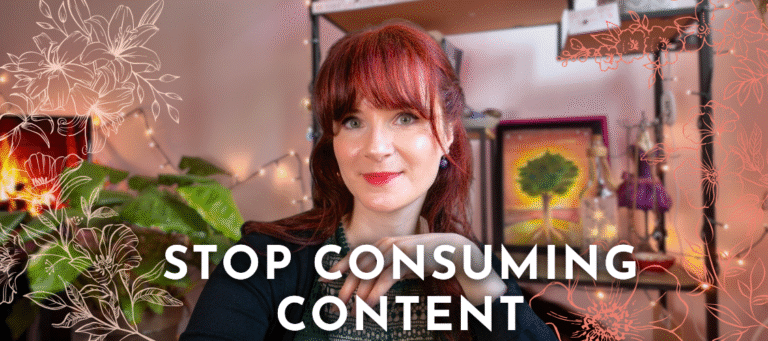 How to Manifest Faster by Stopping Content Consumption Emotional Mastery Coach