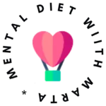 Mental diet with Marta logo anxiety in manifestation
